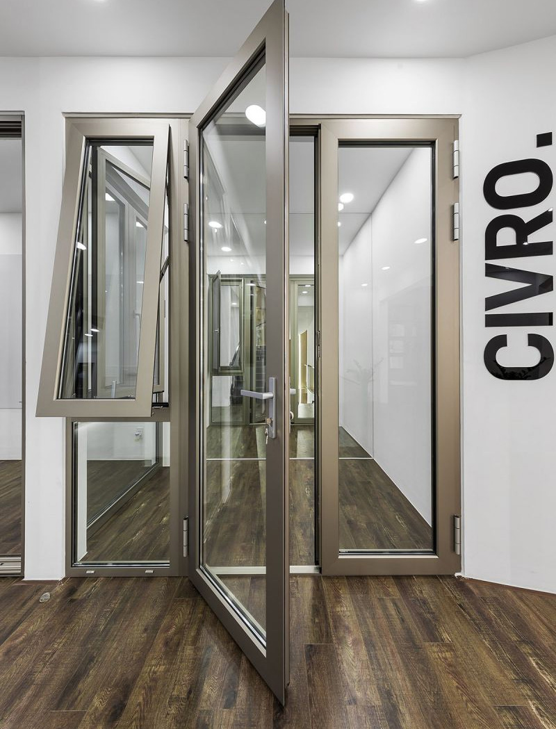 Sản phẩm cửa nhôm kính Civro có chất lượng hoàn hảo trong từng chi tiết
